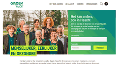 Desktop Screenshot of groenhaacht.be
